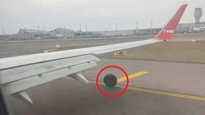 TEKERLEK AYRILDI TRAFİK AKSADI