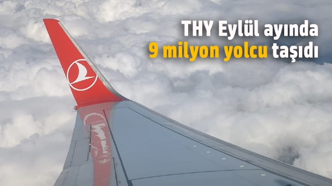 THY DE  EYLÜL  RAKAMLARI