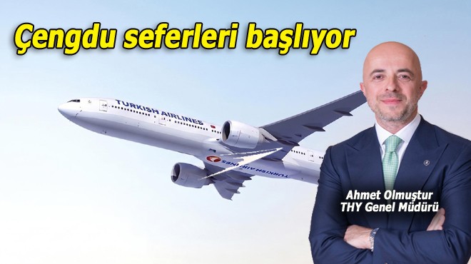 THY NİN ÇİN DEKİ YENİ ROTASI