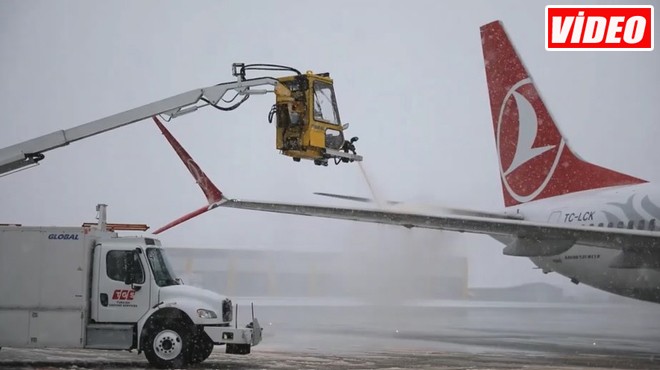 THY UÇAKLARINA DE-ICING