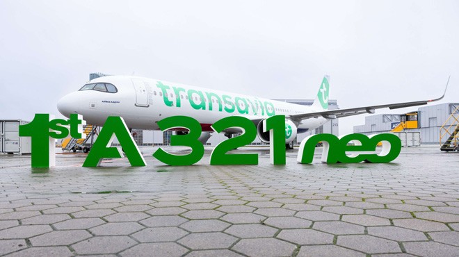 TRANSAVIA NIN İLK A321NEO SU