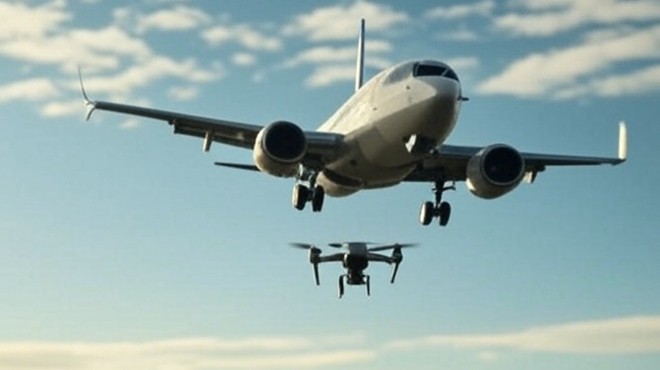 UÇAKLAR İÇİN ‘DRONE’ RİSKİ