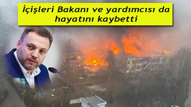 UKRAYNA’DA HELİKOPTER FACİASI