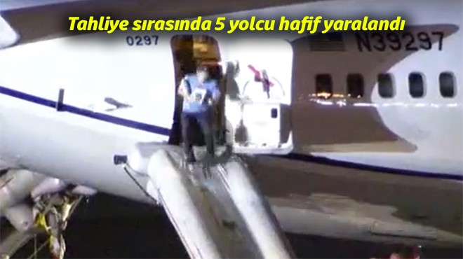 UNITED UÇAĞI ACİL İNİŞ YAPTI