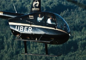 UBER HELİKOPTER SEFERLERİNE BAŞLIYOR