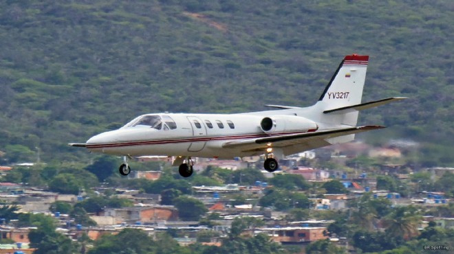 VENEZUELA'DA KAYIP UÇAK