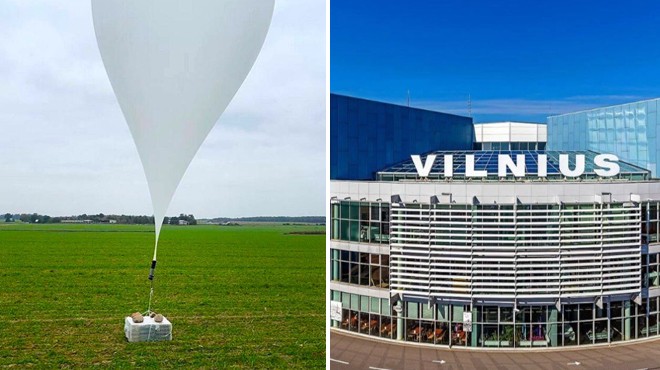 VILNIUS’TA ‘BALON’ KRİZİ