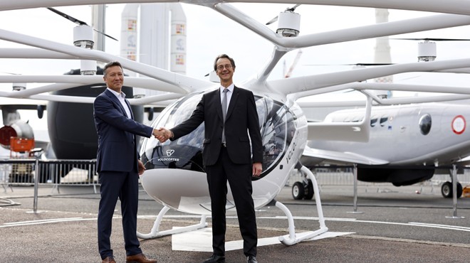 VOLOCOPTER-SAFRAN İŞBİRLİĞİ