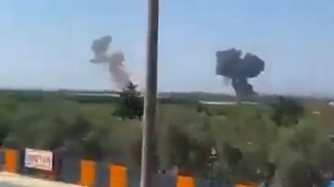 YALOVA DA F-16 DÜŞTÜ