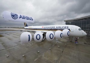 AIRBUS 10 BİNİNCİ UÇAĞINI TESLİM ETTİ