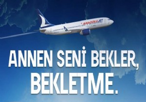 ANADOLUJET TEN ANNELER GÜNÜ KAMPANYASI