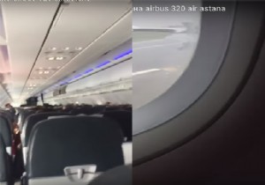 AIR ASTANA’NIN PİSTTEN ÇIKMA ANI