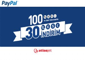 ATLASJET’TE “PAYPAL” KOLAYLIĞI