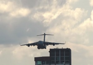 C-17’Yİ GÖRENLERİN ÖDÜ KOPTU