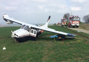 BİR CESSNA KAZASI DA ALMANYA’DA