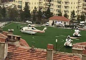 ERDOĞAN IN HELİKOPTERİ YOZGAT A İNEMEDİ