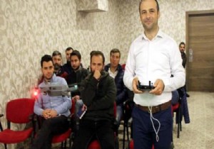 DRONE EĞİTİMİ SÜRÜYOR