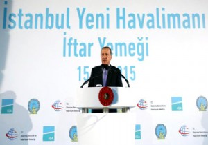 HAVALİMANI ŞANTİYESİNDE İFTAR