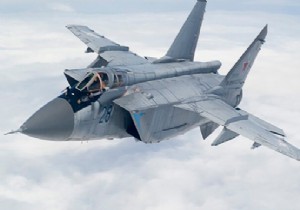 MIG-31 DOST ATEŞİYLE VURULMUŞ