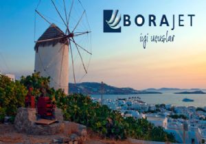 BORAJET BODRUM’DAN MYKONOS’A UÇUYOR