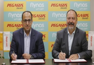 PEGASUS VE FLYNAS ORTAK UÇUŞ ANLAŞMASI İMZALADI