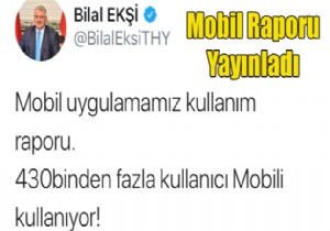 THY NİN MOBİL UYGULAMASINA YOĞUN İLGİ