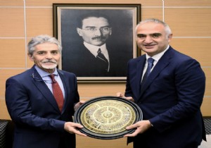 TÖSHİD DEN BAKANA PLAKET