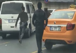 ATATÜRK HAVALİMANI NDA UBER ARACINA SALDIRI